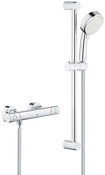 Термостат Grohe Grohtherm 800 Cosmopolitan 34768000 для душа с душевым гарнитуром фото 1