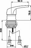 Смеситель Timo Standard Tugela 3020 на борт ванны фото 7
