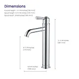 Смеситель для раковины TIMO Arisa 5311/00F фото 5