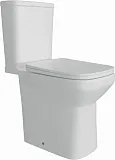 Унитаз-компакт Watersense Lana W00137 напольный безободковый с микролифтом фото 6