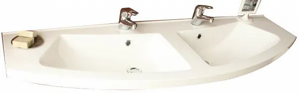 Раковина BelBagno Prospero 140 см BB1400DB фото 2
