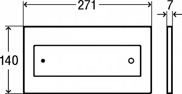 Смывная клавиша для унитазов Viega Visign for Style 12 597283 фото 3