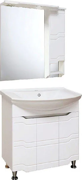 Мебель для ванной Runo Стиль 75 напольная фото 2