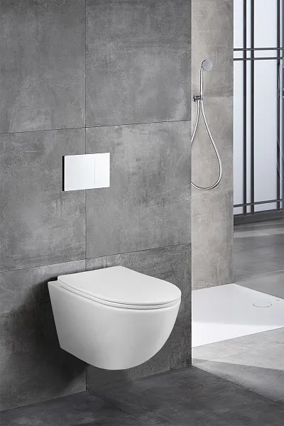 Унитаз Azario AZ-0093UQ3 подвесной безободковый с сиденьем микролифт фото 13