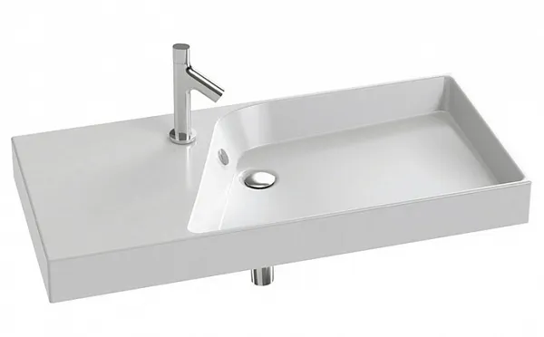 Раковина Jacob Delafon Rythmik EXN112-Z-00 100 см фото 1