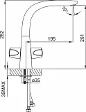 Смеситель Iddis Elansa ELASB00I05 для кухонной мойки фото 7