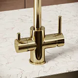 Смеситель для кухонной мойки Sancos Vela SC4013ZG фото 5