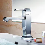 Смеситель Caprigo Diamante 50-020-crm для раковины с донным клапаном фото 2