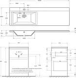 Мебель для ванной BelBagno Kraft-LVD 120 напольная левая rovere nebrasca nature фото 15
