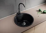 Кухонная мойка Mixline ML-GM12-308 Черная 525078 фото 4