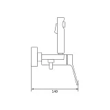 Гигиенический душ Shevanik S43G S4305G-1 фото 3
