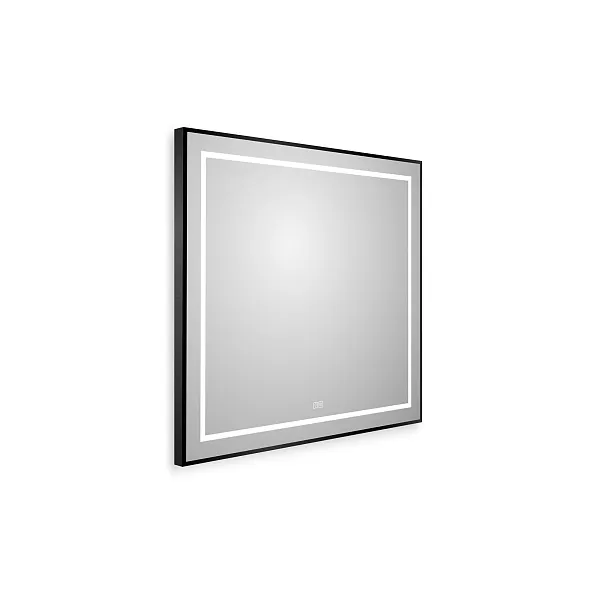 Зеркало BelBagno Kraft 90x80 SPC-KRAFT-900-800-LED-TCH-WARM-NERO с подсветкой фото 1