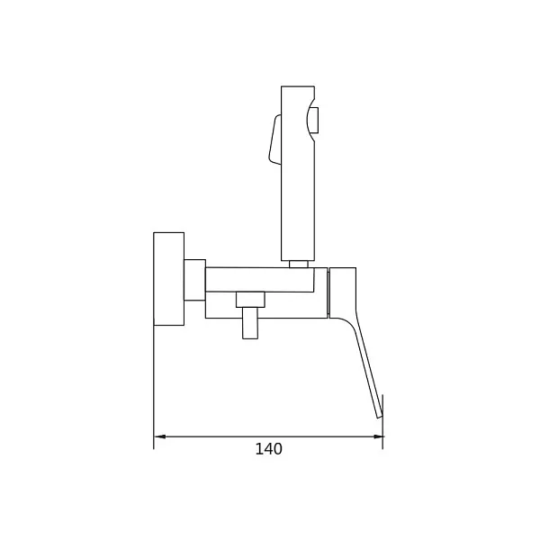Гигиенический душ Shevanik S43G S4305G-1 фото 3