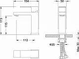 Смеситель Timo Selene 2061/00F для раковины фото 3
