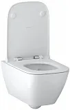Унитаз Geberit Smyle Square 500.685.01.1 подвесной безободковый с микролифтом фото 2