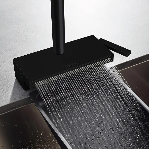 Смеситель Hansgrohe Aquno Select M81 73836670 для кухонной мойки фото 4