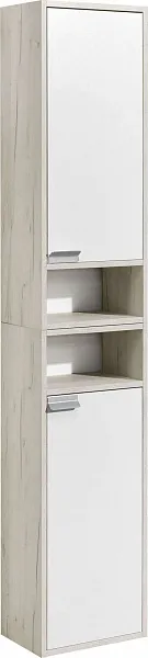 Шкаф-пенал Акватон Флай 35x91 см белый / светлое дерево 1A237903FAX1R правый фото 2