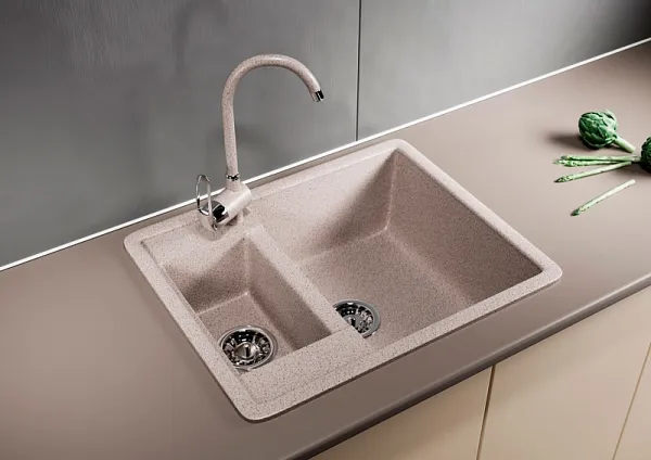 Кухонная мойка Mixline ML-GM21-302 Песочная 525165 фото 4