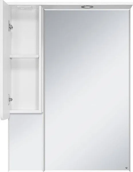 Зеркало Misty Чегет 74x100 П-Чег-02075-01Л левое с подсветкой фото 2