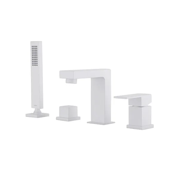 Смеситель на борт ванны ABBER Daheim AF8213W фото 1