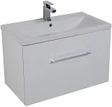 Тумба с раковиной Aquanet Порто 80 белая фото 2