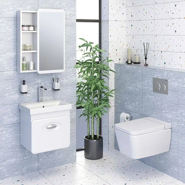 Мебель для ванной Runo Капри 50 подвесная фото 1