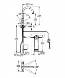Смеситель Grohe Blue Pure 33249DC1 для кухонной мойки фото 2