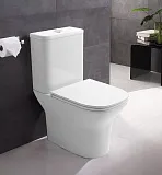 Унитаз-компакт Azario Iris AZ-8353 GB напольный безободковый с сиденьем микролифт фото 2