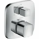 Термостат Hansgrohe PuraVida 15775000 для душа с внутренней частью фото 1