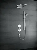 Термостат Hansgrohe ShowerSelect S 15744000 для душа с внутренней частью фото 2