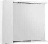 Зеркало-шкаф BelBagno Marino 80x75 MARINO-SPC-800/750-1A-BL-P-L левое с подсветкой фото 1