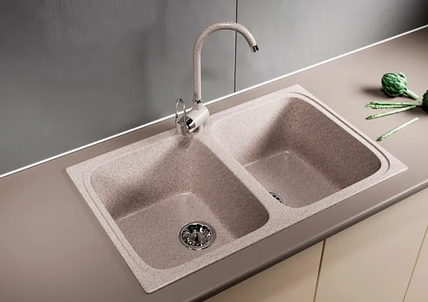 Кухонная мойка Mixline ML-GM23-302 Песочная 525184 фото 4
