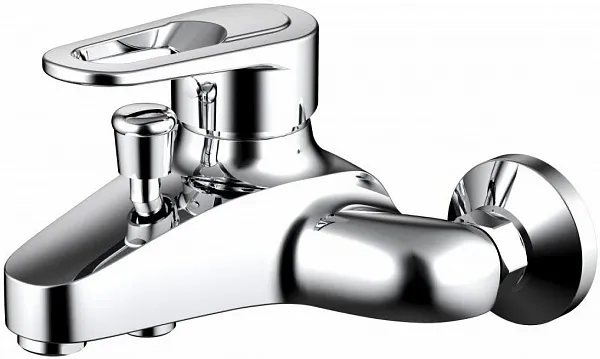 Смеситель Bravat Loop F6124182CP-01-RUS для ванны с душем фото 1