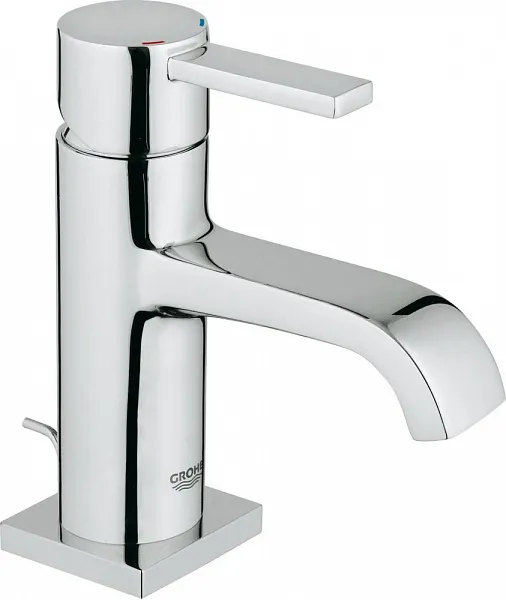 Смеситель Grohe Allure 32757000 для раковины с донным клапаном фото 1
