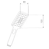 Душевая лейка PAINI Ravenna RVCR155 фото 5