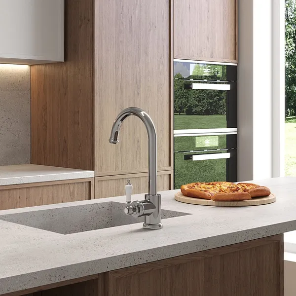 Смеситель для кухонной мойки PAINI Duomo 88CR572L1US1KM фото 2