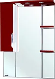 Зеркало-шкаф Bellezza Лагуна 85 L красный фото 1