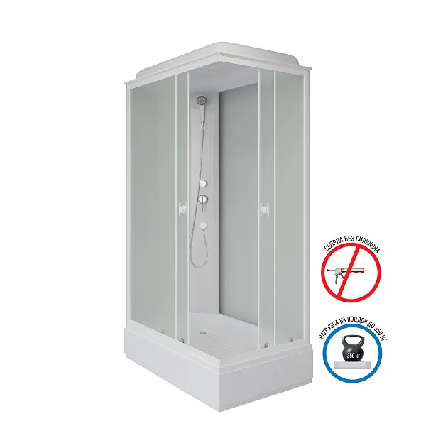 Душевая кабина Niagara Promo P100/80/26Q/MT фото 1