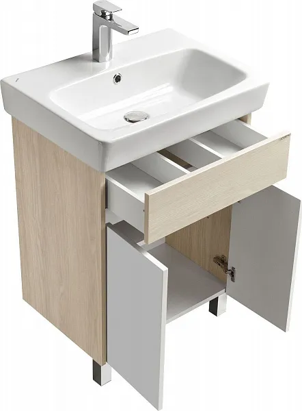 Тумба с раковиной Акватон Верди Pro 55 напольная фото 3