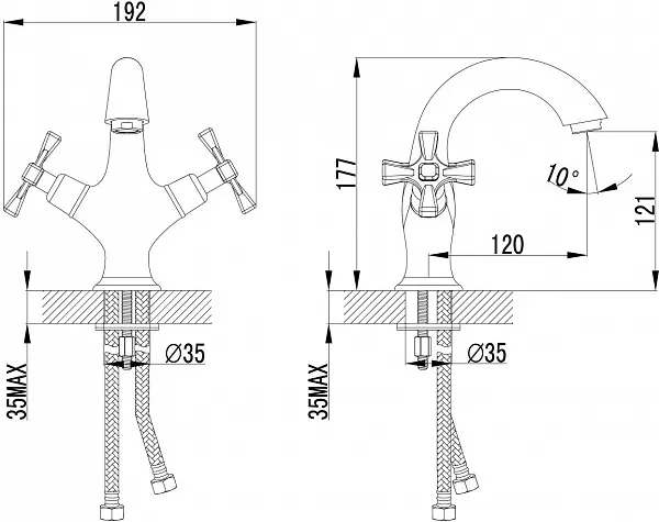Смеситель Lemark Benefit LM2506C для раковины фото 3