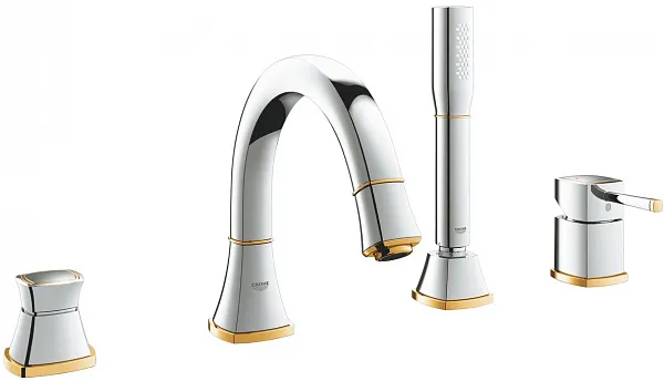 Смеситель Grohe Grandera 19936IG0 на борт ванны фото 1