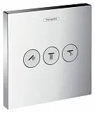 Переключатель потоков Hansgrohe ShowerSelect Trio/Quattro 15764000 для душа фото 1