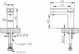 Смеситель Bravat Phillis F156101C-ENG для раковины фото 5