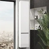 Шкаф-пенал Акватон Стоун 30x160 см белый 1A228403SX01L левый фото 4