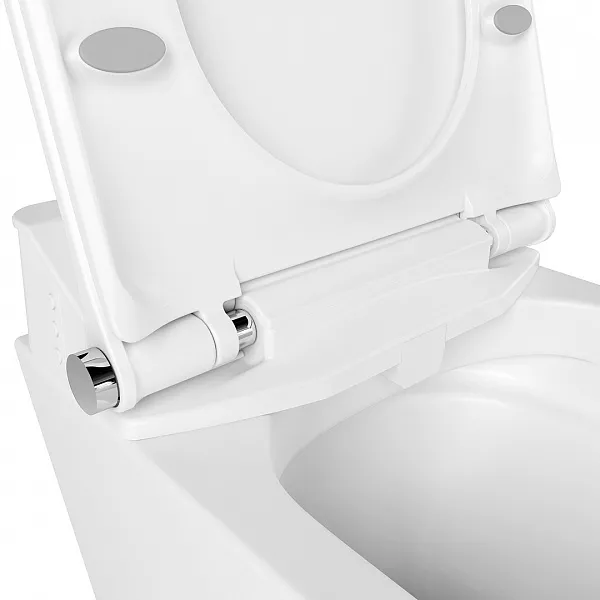 Унитаз Lavinia Boho Smart V-Clean 335901RS подвесной безободковый с микролифтом фото 5