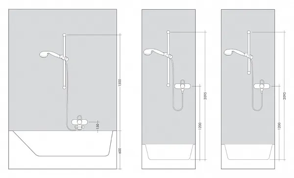 Душевой гарнитур Hansgrohe Croma Select S 26573400 фото 3