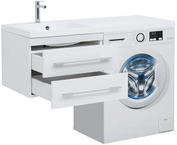 Тумба с раковиной Aquanet Верона 120 239789 подвесная фото 6