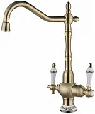 Смеситель ZorG Sanitary ZR 336 YF-50 BR для кухонной мойки фото 1