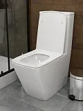 Унитаз-компакт Teymi Eva Vortex W00745 напольный безободковый с микролифтом фото 4