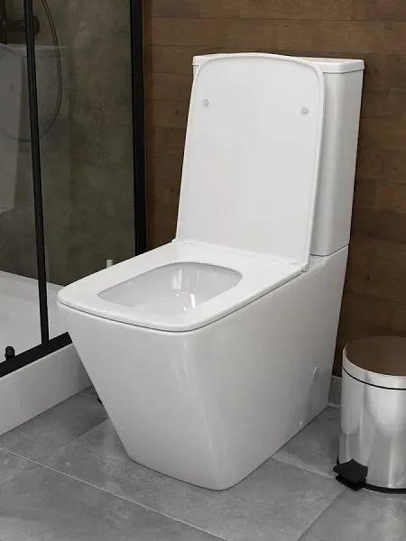 Унитаз-компакт Teymi Eva Vortex W00745 напольный безободковый с микролифтом фото 4